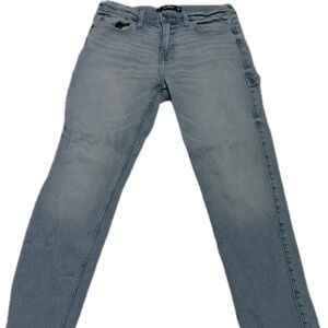 Hollister Men’s Straight Dad Jeans - Light Blue